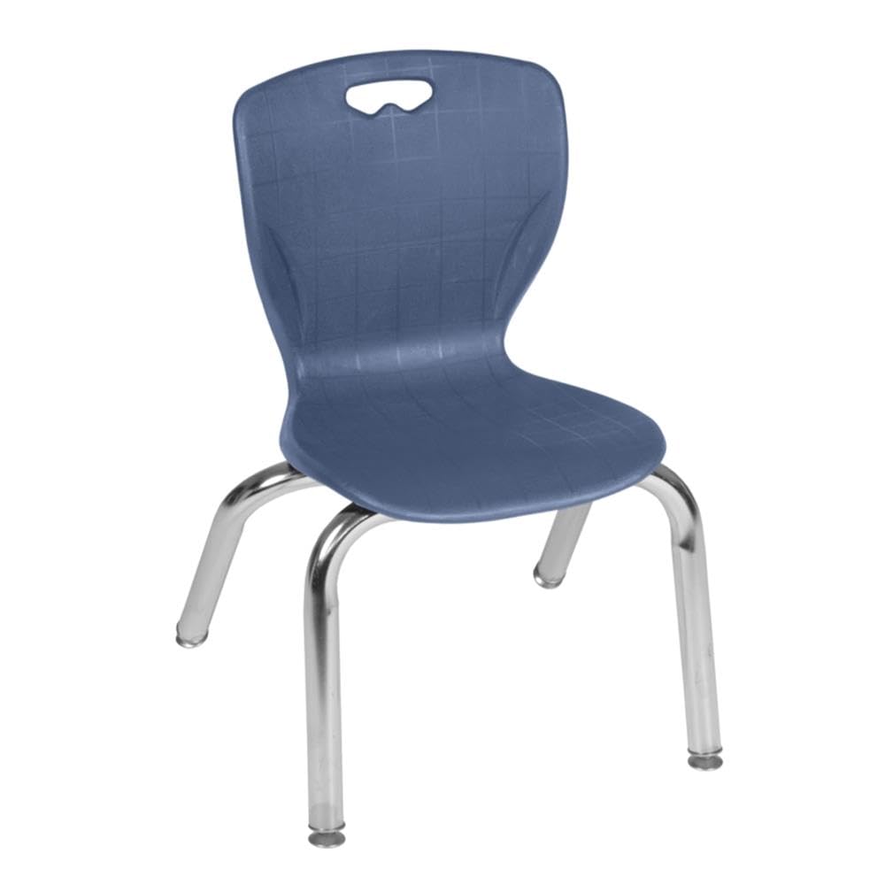 Square Mobile Table & 4 Stack Chairs E8542