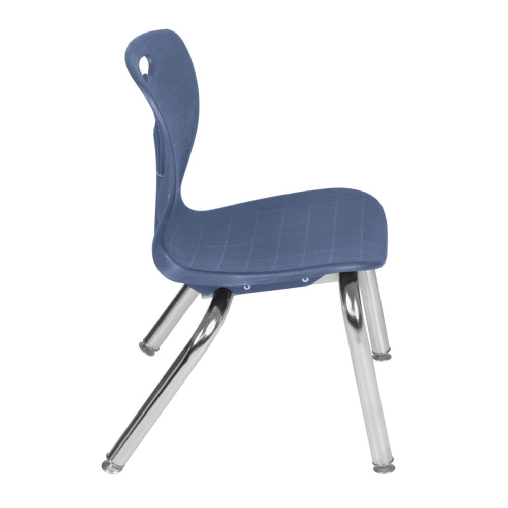 Square Mobile Table & 4 Stack Chairs E8542