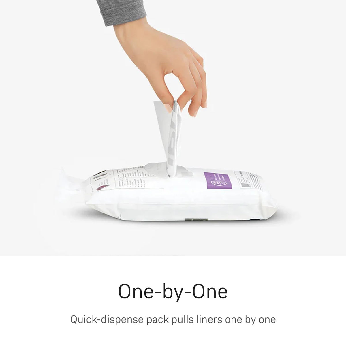 100 Count Drawstring Kitchen Trash Bags, 10-12 Liter, White V6320