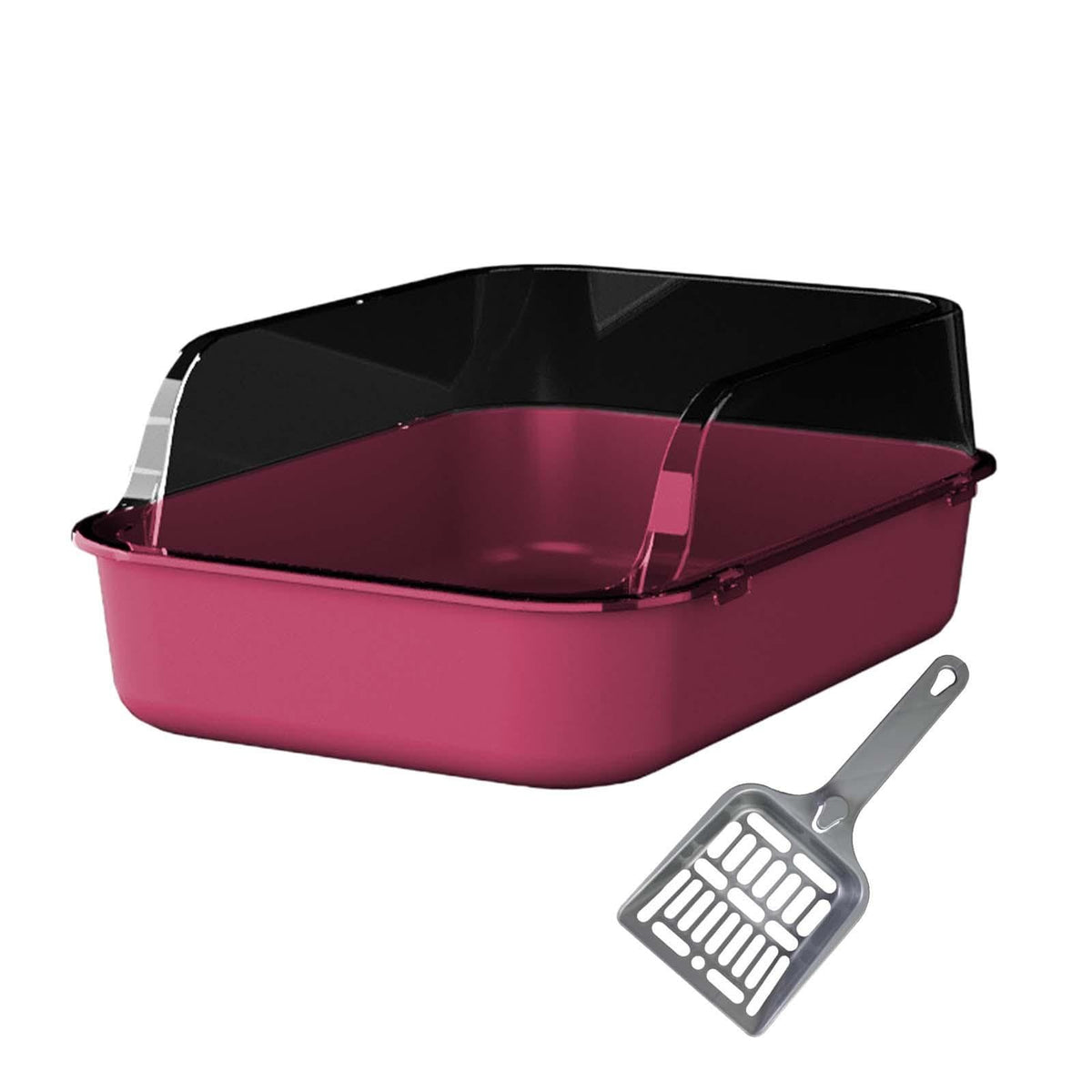 Pink Open Top Sifting Litter Box T51151