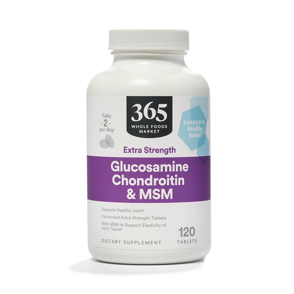 Glucosamine Chondroitin and MSM 120 Tablets U23741