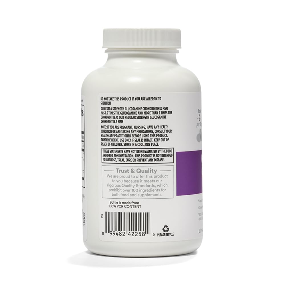 Glucosamine Chondroitin and MSM 120 Tablets U23741