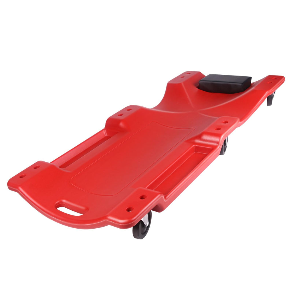 40 Inch Heavy Duty 500 lbs Rolling Car Creeper with Padded Headrest A837790