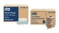 Natural Paper Hand Towel Roll and White 2-Ply Facial Tissue F8948