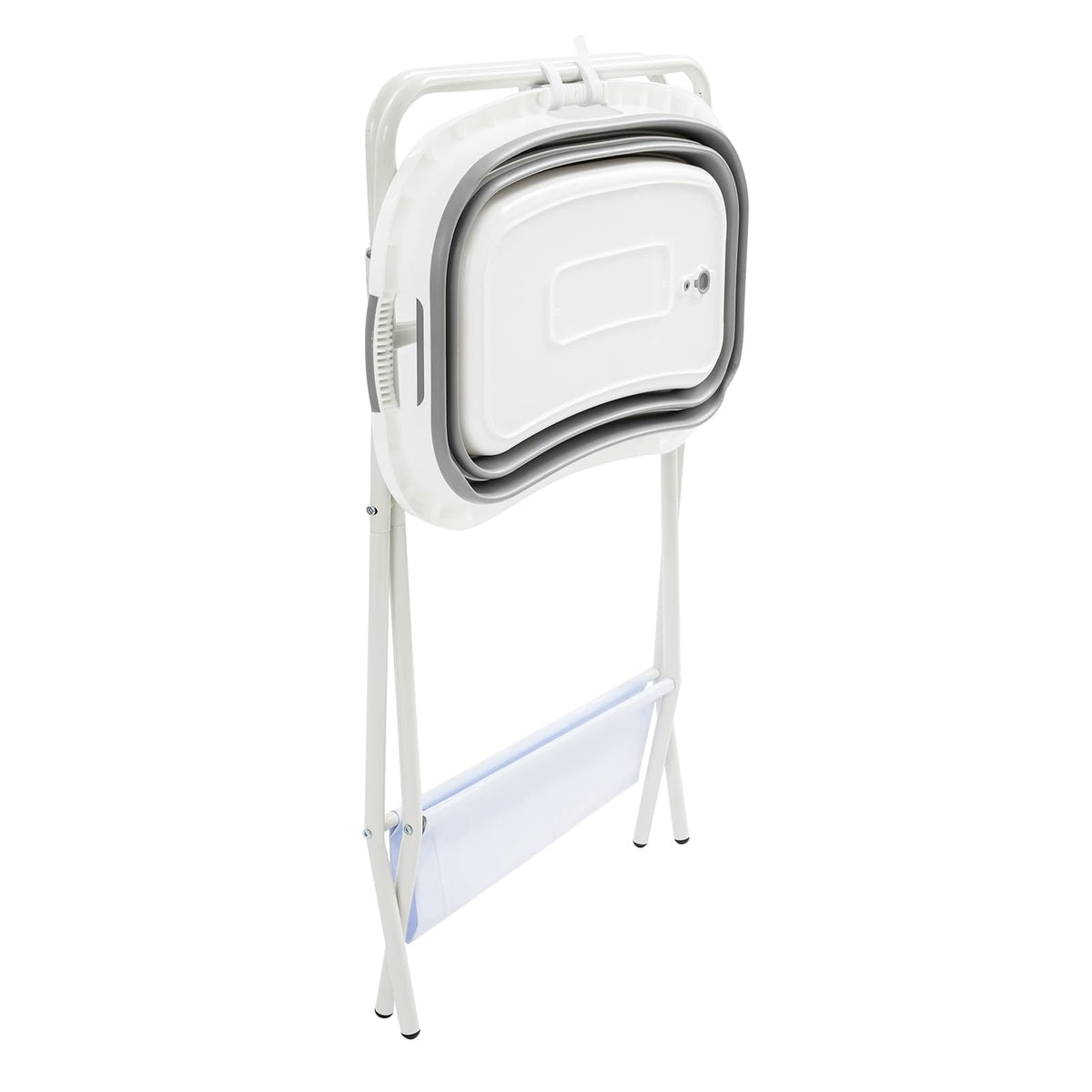 Foldable Pet Bathtub with Stand, 110lbs Capacity Z778