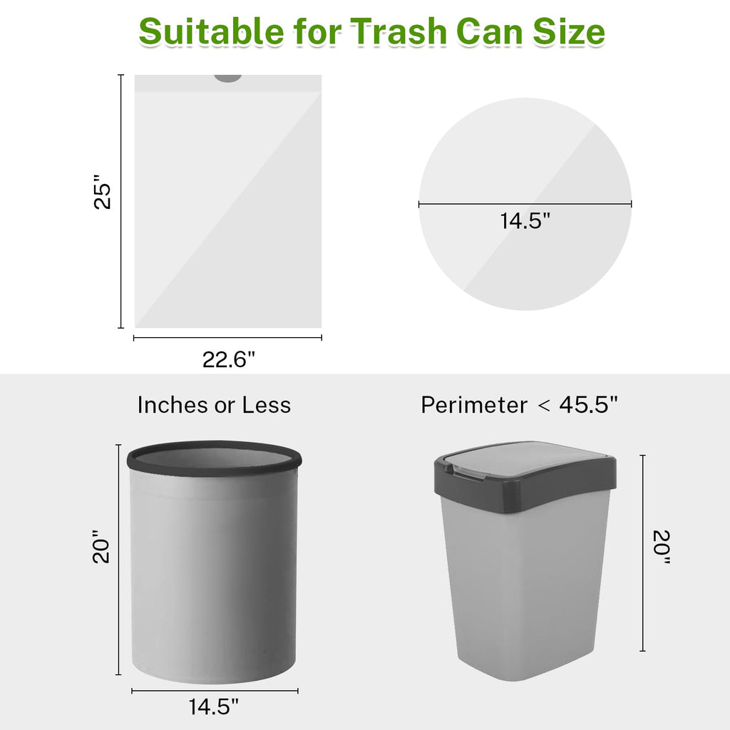 10 Gallon White 1 Mil Drawstring Trash Bags 75 Count X33858