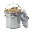 6-Gallon Galvanized Steel Round Trash Can X923649