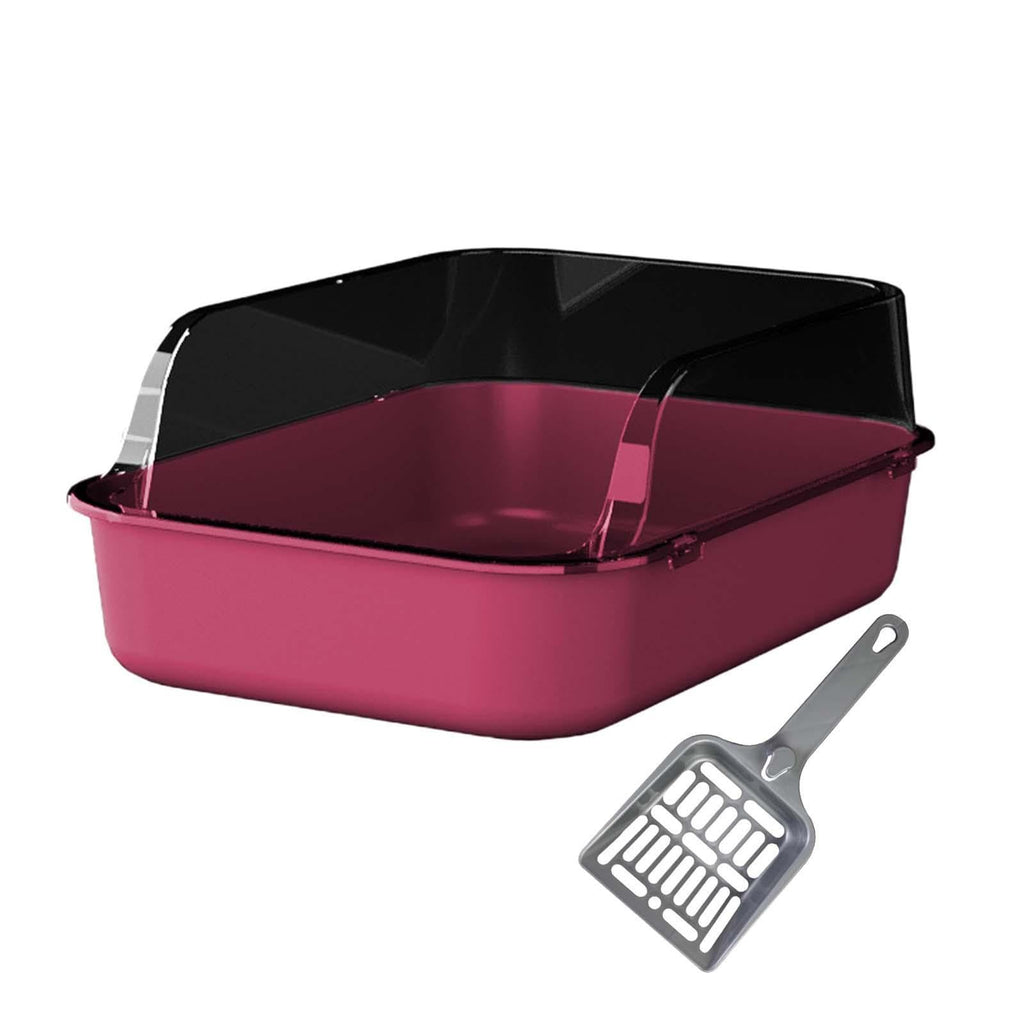 Pink Open Top Sifting Litter Box T51151