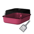 Pink Open Top Sifting Litter Box T51151