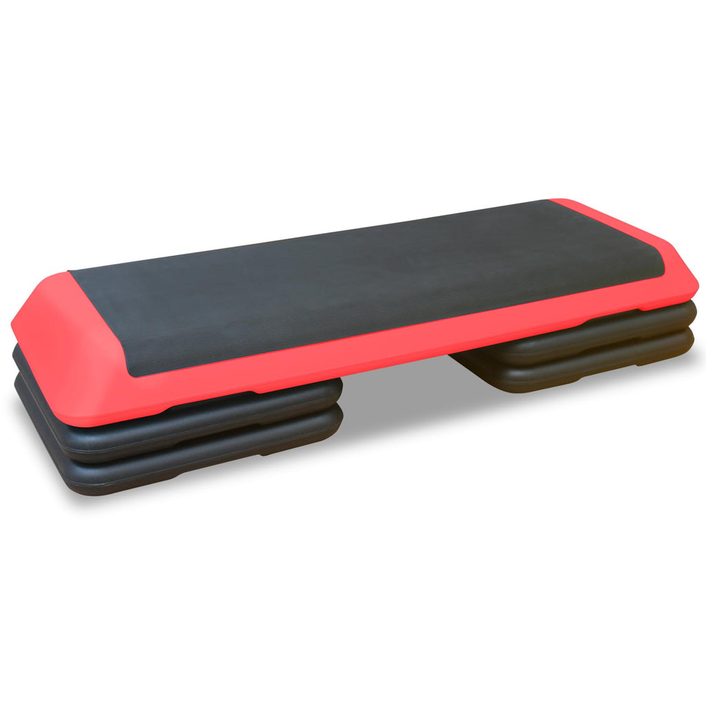 43'' Adjustable Aerobic Exercise Step Platform with 4 Stackable Risers K202420