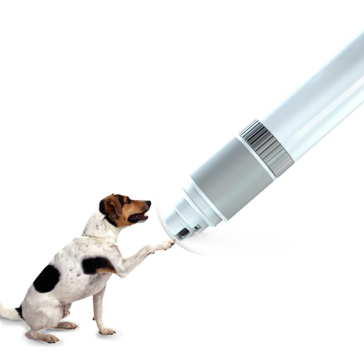 Electric Pet Nail Grinder with Adjustable Speed White M9395