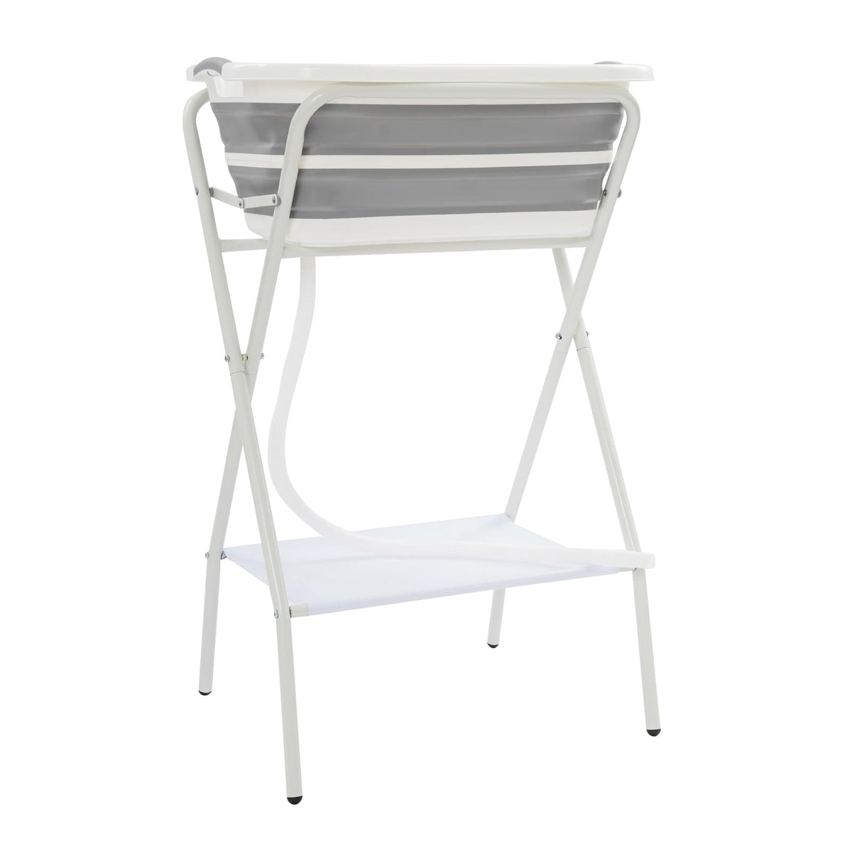 Foldable Pet Bathtub with Stand, 110lbs Capacity Z778
