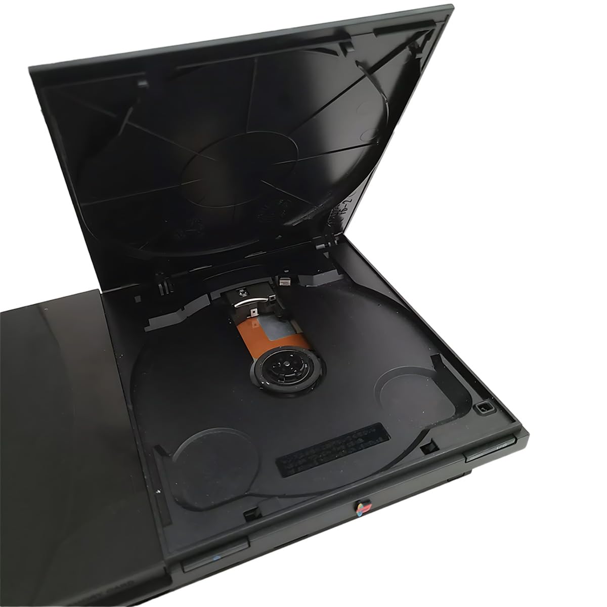 Black PlayStation 2 Console with 2 Wireless Controllers X9187