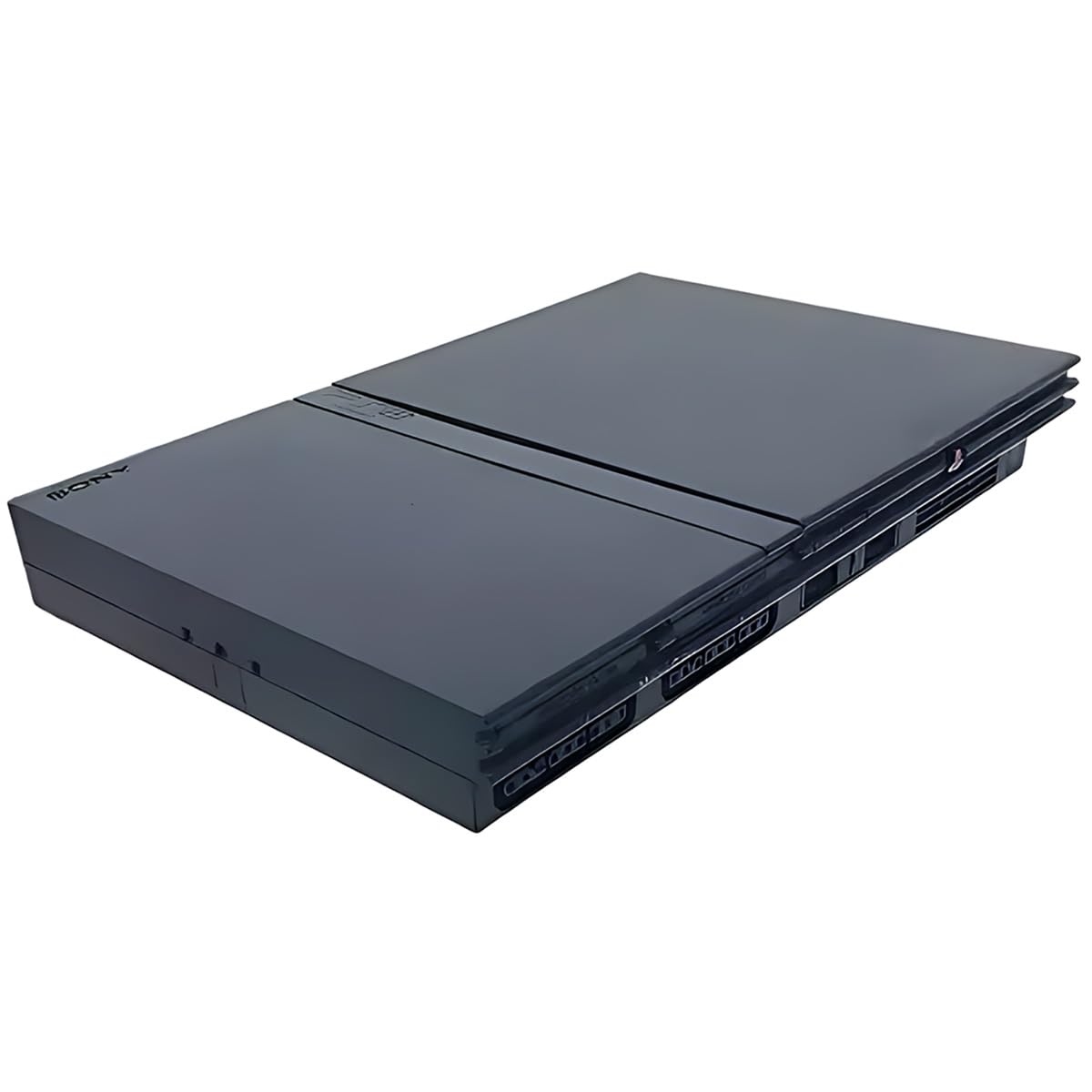 Black PlayStation 2 Console with 2 Wireless Controllers X9187