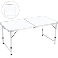 4 FT Aluminum Height Adjustable Folding Camping Table B13629