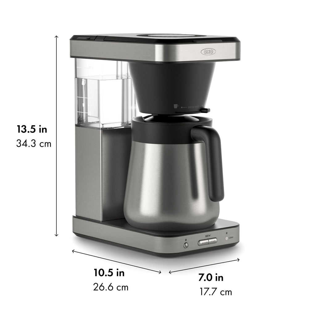 8-Cup Stainless Steel Thermal Carafe Coffee Maker B691582
