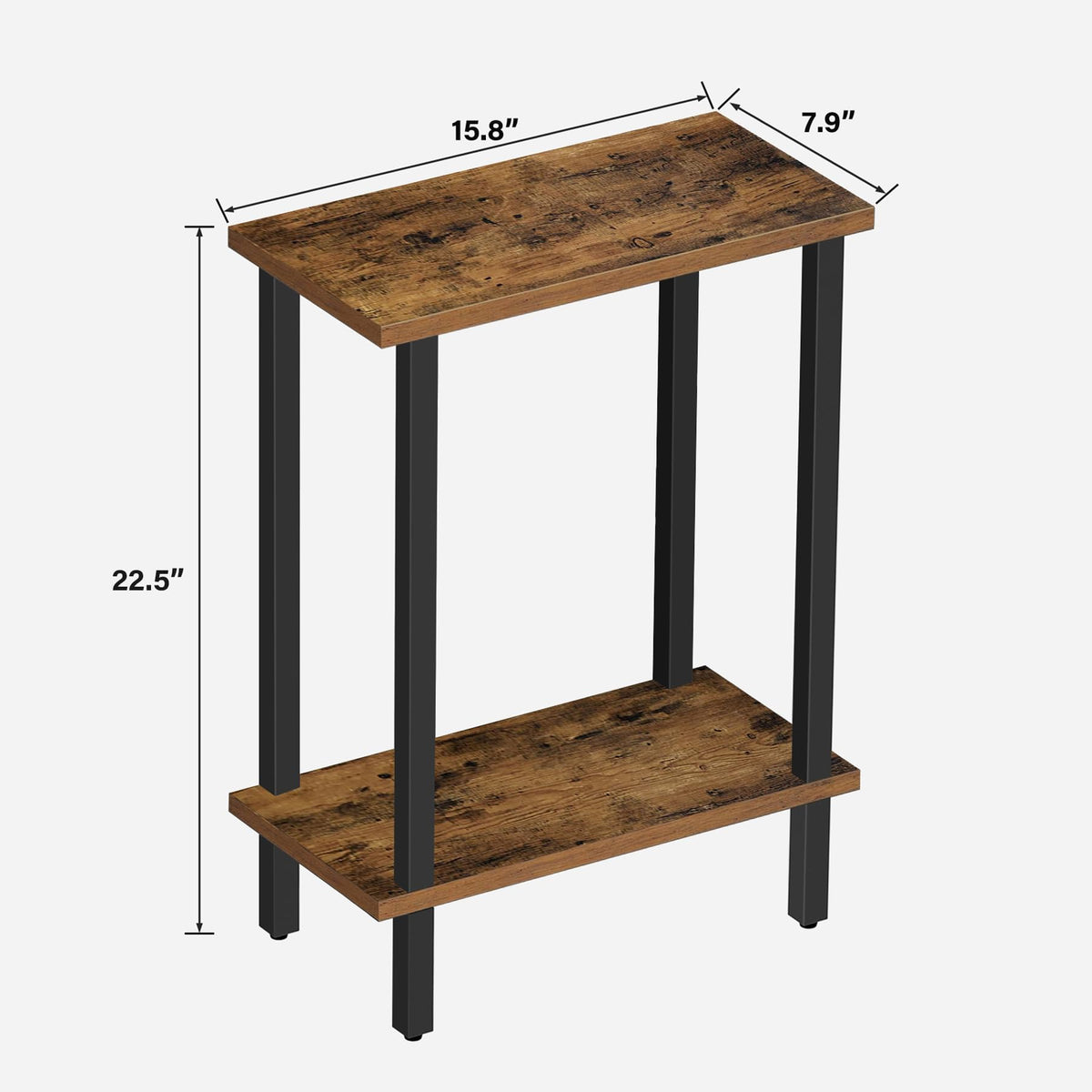Narrow 2-Tier Side Table W829087