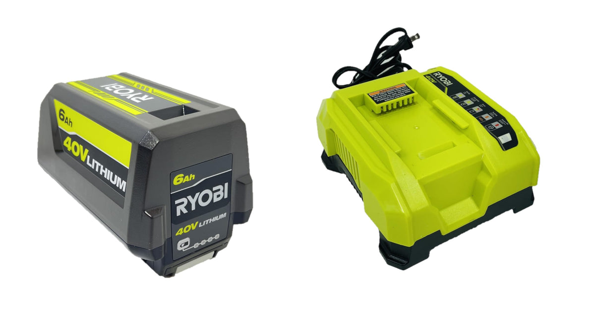 40V Lithium-Ion 6.0 Ah Battery and Rapid Charger Kit G59670