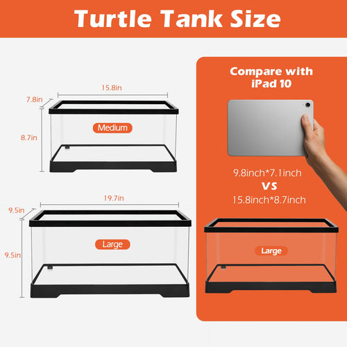 4.6 Gal Baby Turtle Tank Starter Kit R53845