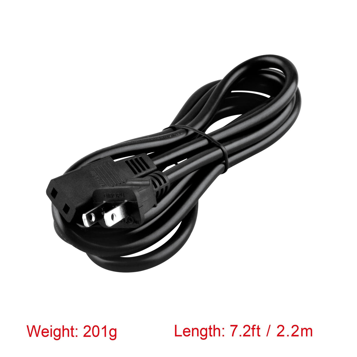 AC Power Cord Charging Cable 110V - 240V Household Cord K148