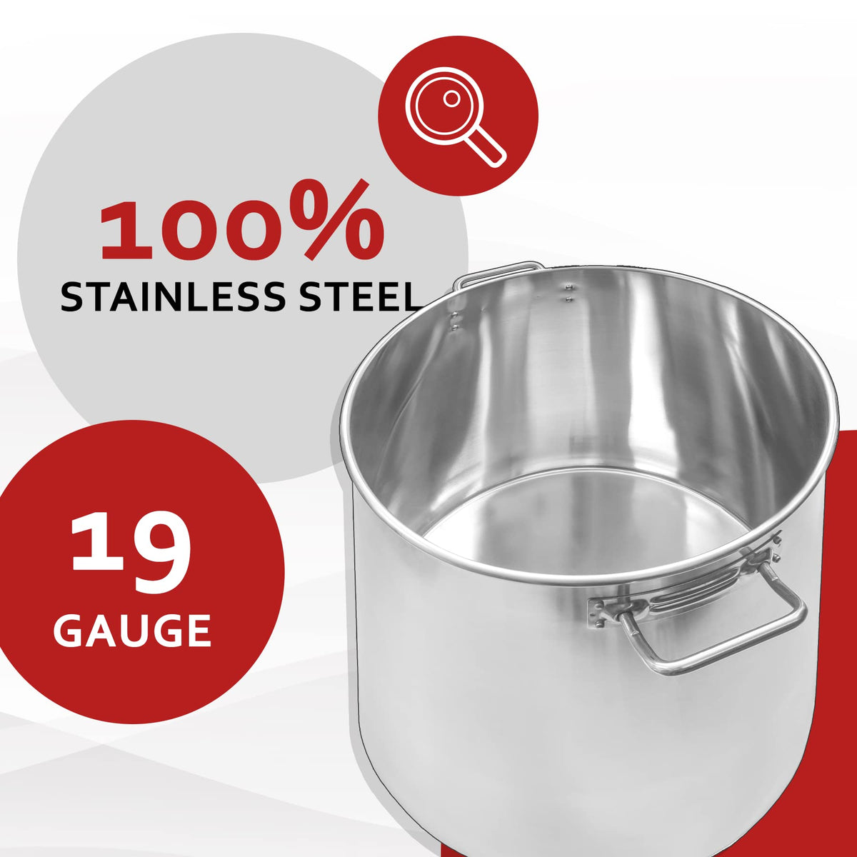 40-Quart Stainless Steel Stock Pot R576723