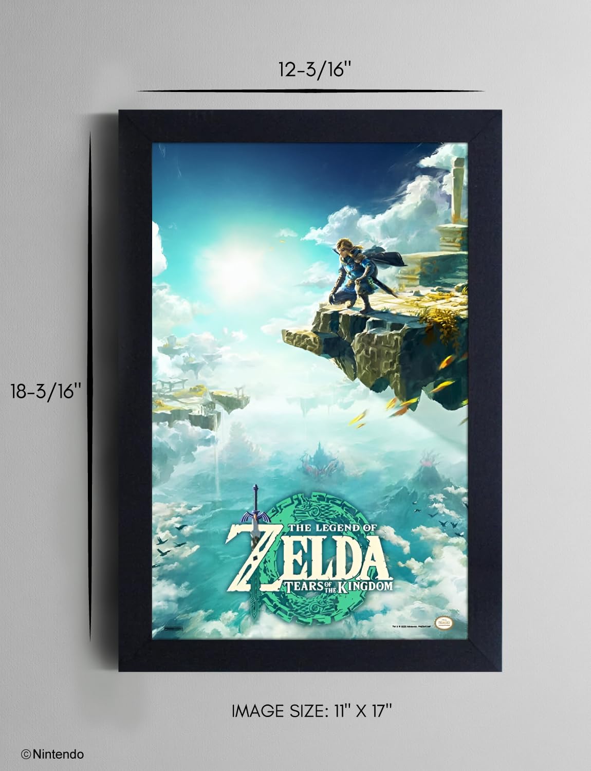 Zelda Poster 11 x 17 Frame Poster Wall Art O69930
