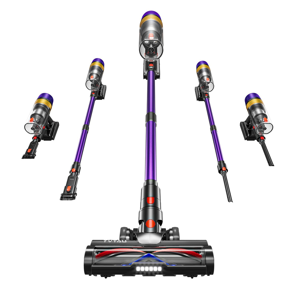 Cordless Stick Vacuum Cleaner 620W 55KPA 75Min 1.8L G347