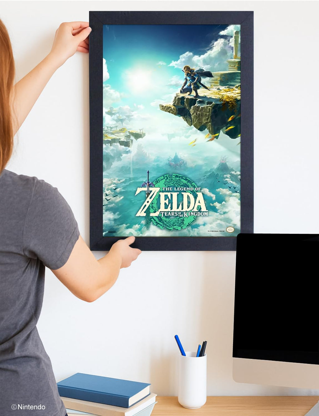 Zelda Poster 11 x 17 Frame Poster Wall Art O69930