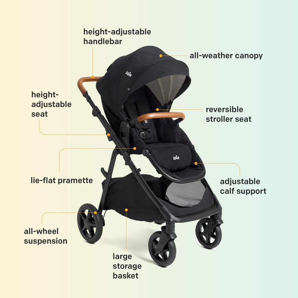 Lightweight 4-in-1 Stroller & Car Seat Travel System M269506