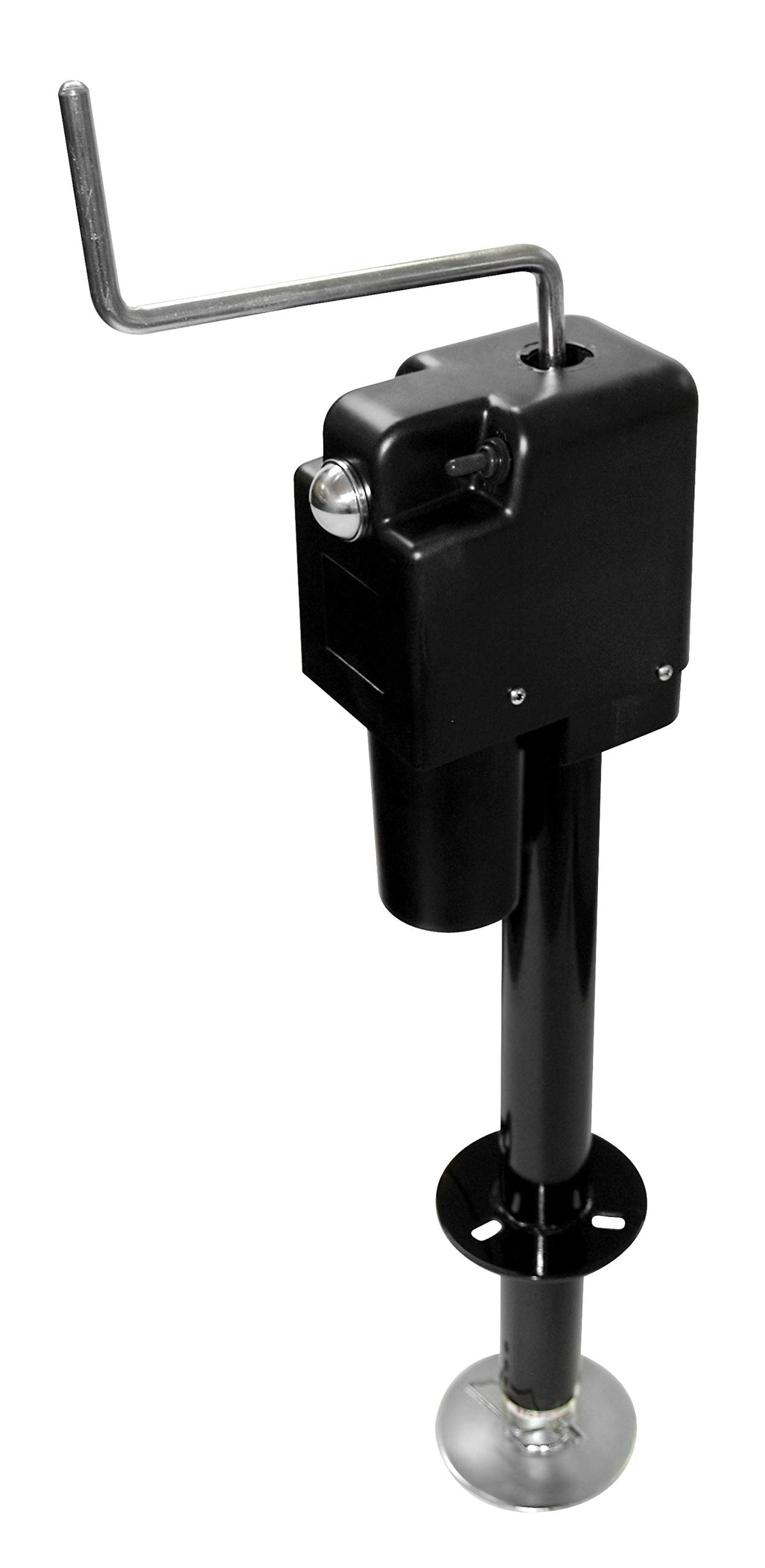 Electric A-Frame Tongue Jack with LED Work Light and Ground Wiring, 3,650 lbs. Capacity, Black T569523