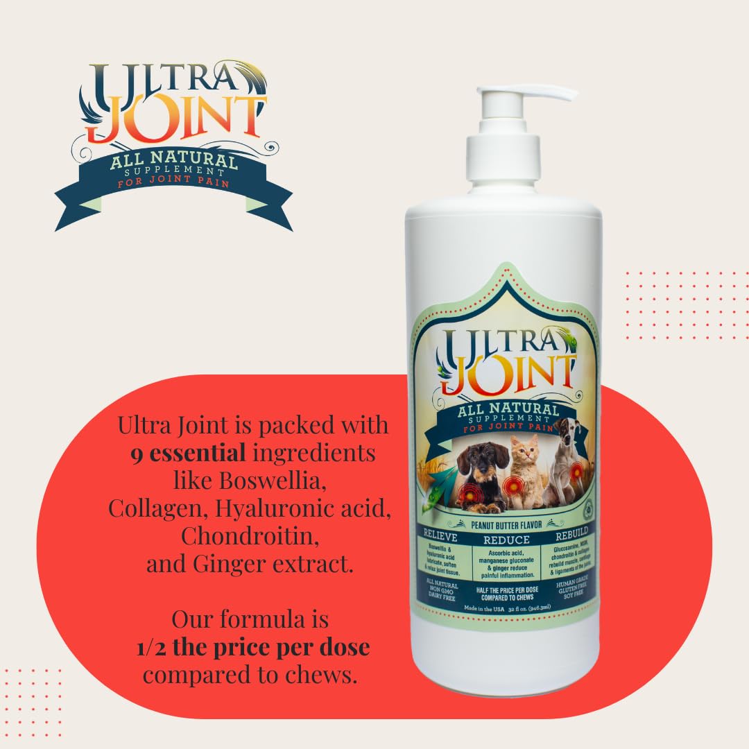 Liquid Joint Support Supplement for Dogs 32 oz F1742