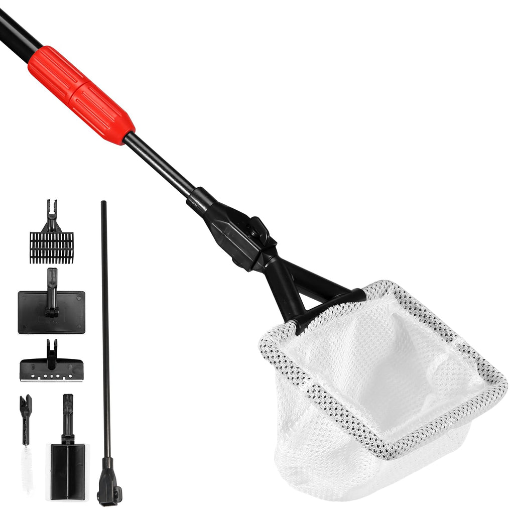 6 in 1 Aquarium Cleaning Kit with Adjustable Handle R726939