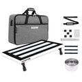 Aluminum Alloy Guitar Pedal Board with Carry Bag W940154