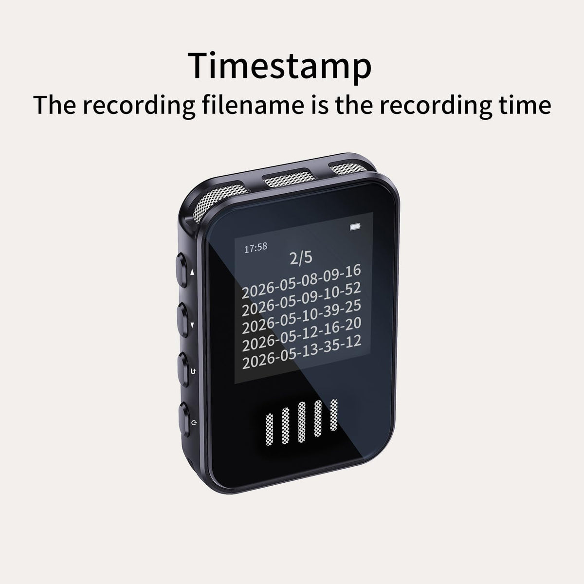 Voice-Activated Recorder with Playback B357195