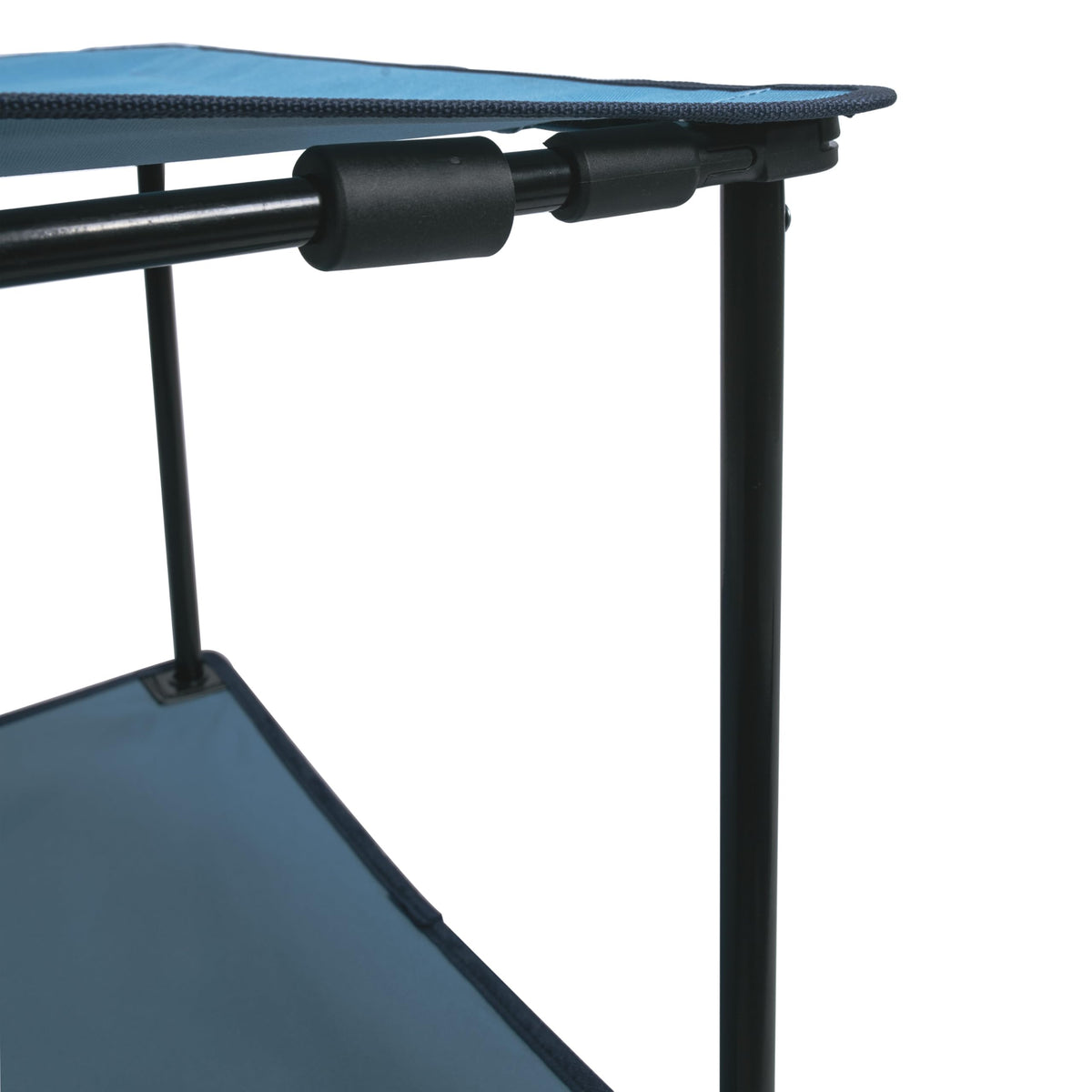 22” Square Compact Outdoor Folding Table with Cup Holders and Carry Bag M10591