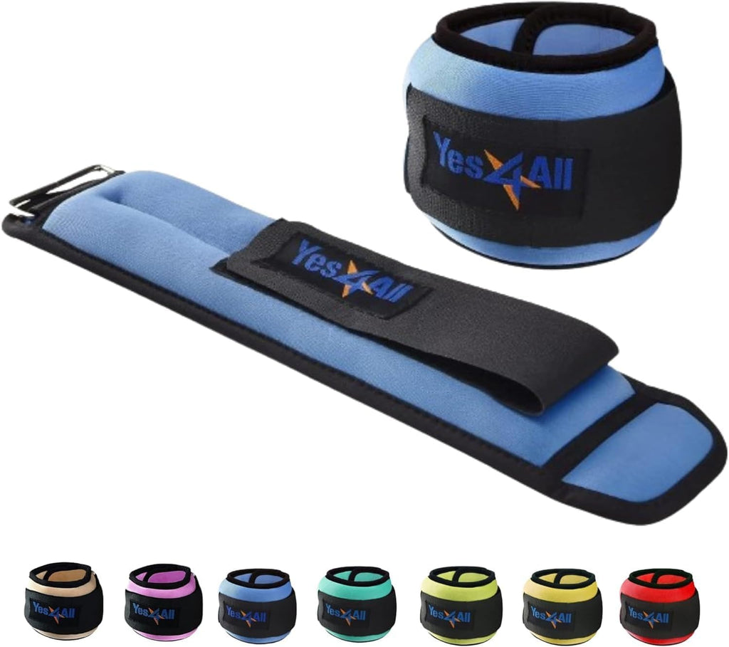 Adjustable Strap Wrist & Ankle Weights Pair S28597