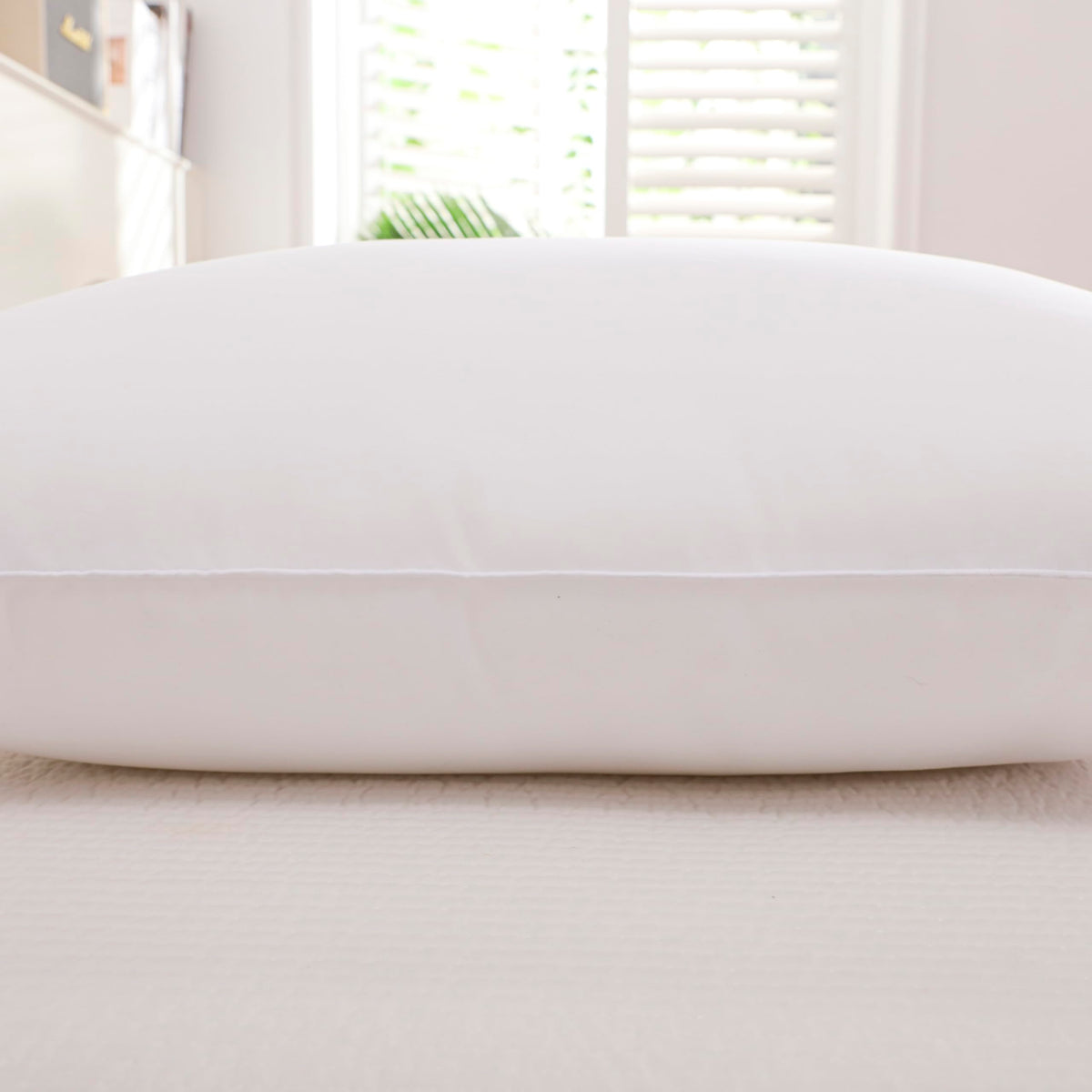 Gold Down Alternative Bed Pillow Set of 2 King Size P731