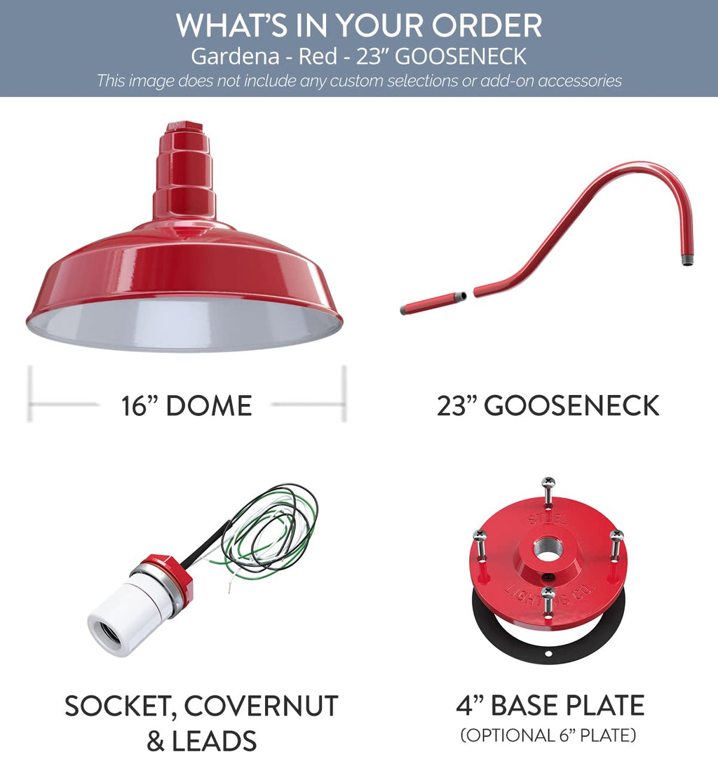 23" Gooseneck Barn Light Outdoor Y476140