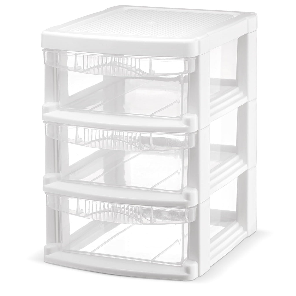 3 Drawer Plastic Storage Unit L84542