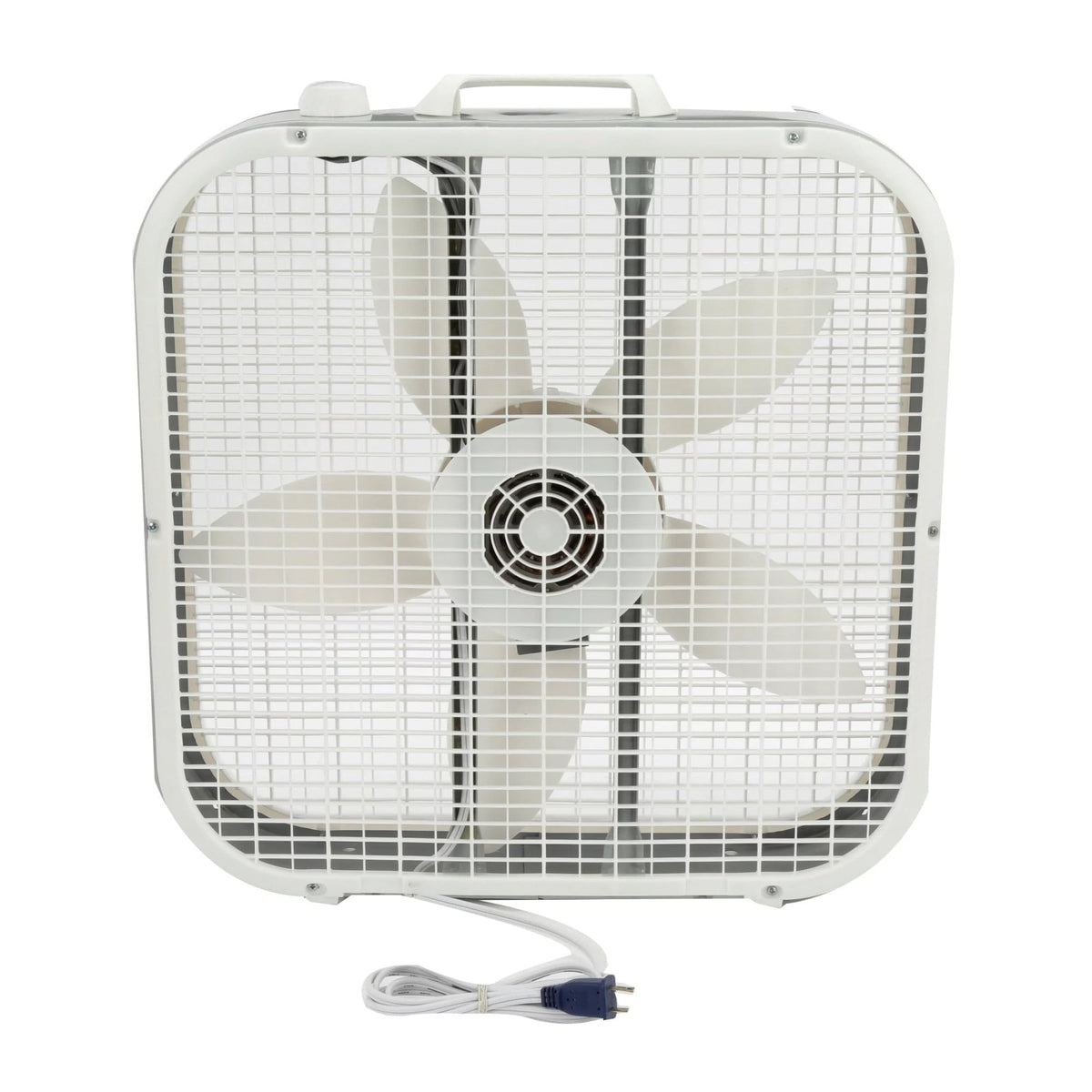 20 Inch White Box Fan K582