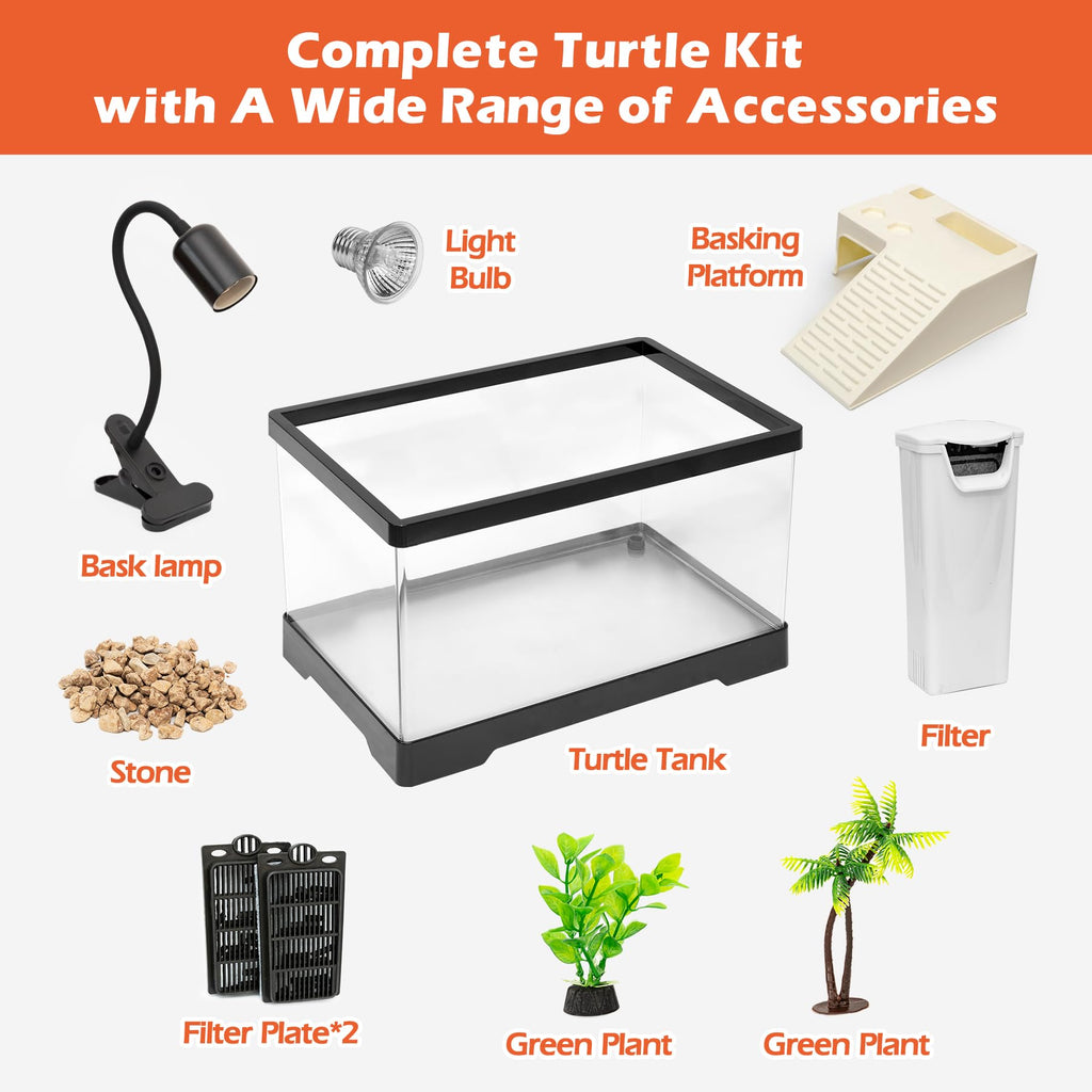 4.6 Gal Baby Turtle Tank Starter Kit R53845