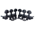 Guitar Machine Heads 3L + 3R Black C70607