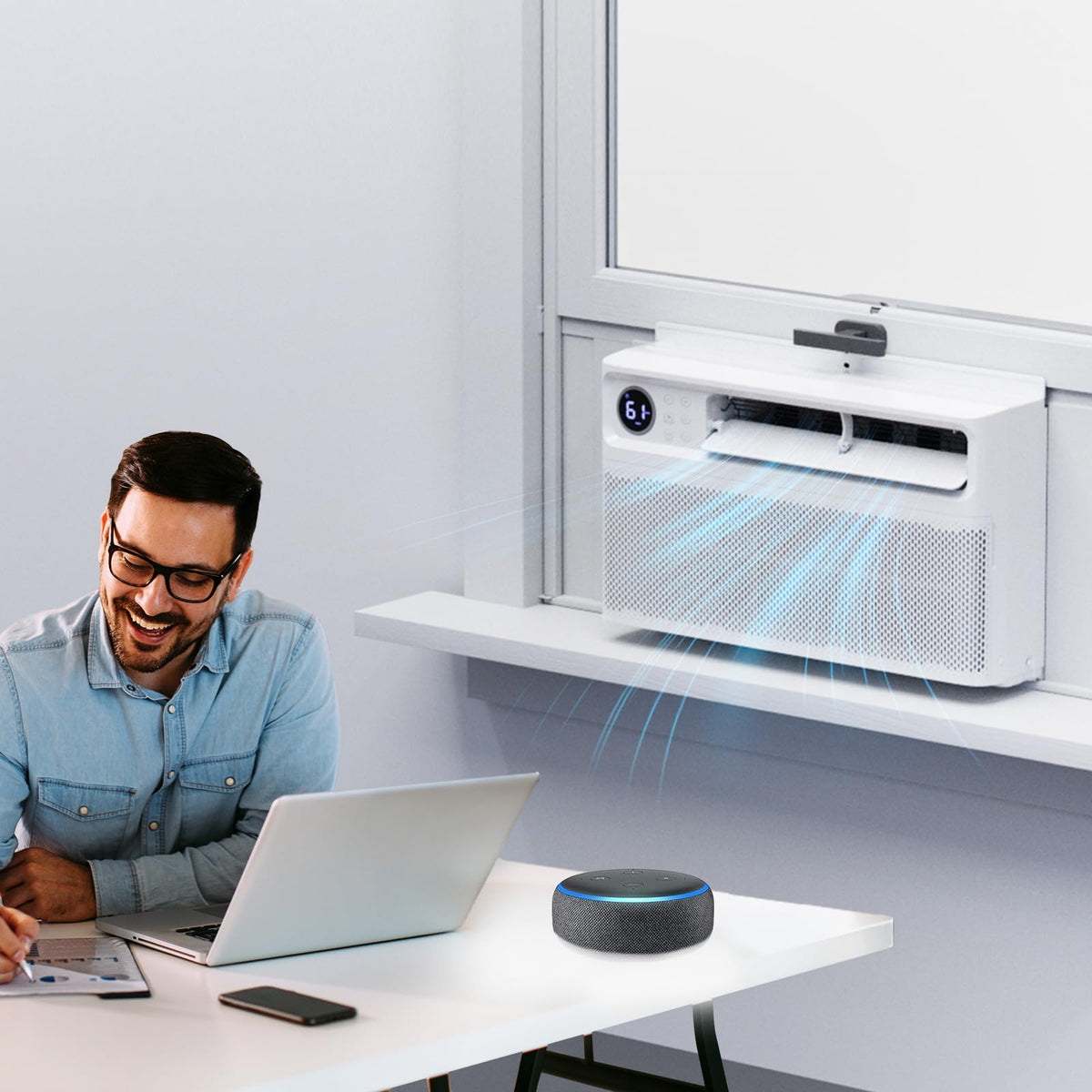8000 BTU Window Air Conditioner with Inverter Compressor R74311