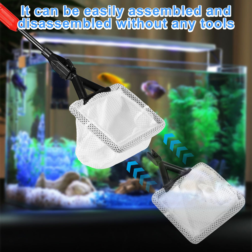 6 in 1 Aquarium Cleaning Kit with Adjustable Handle R726939
