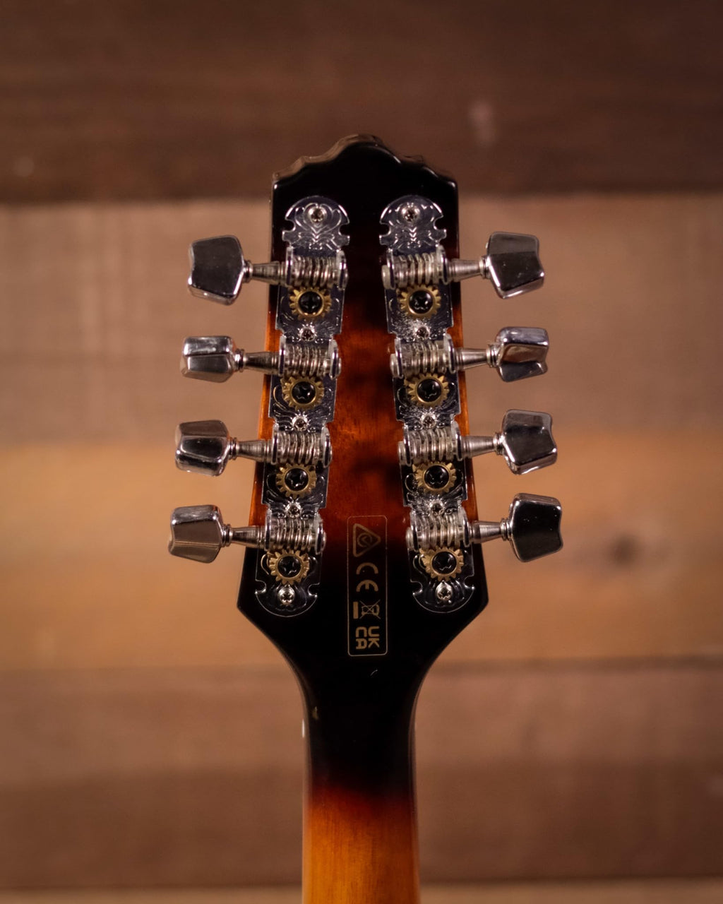 Brown Sunburst Acoustic-Electric Mandolin W4685