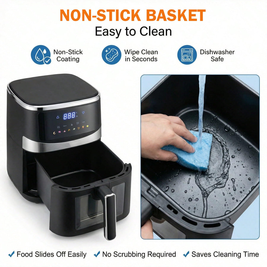 6QT Digital Air Fryer with Touchscreen J3179