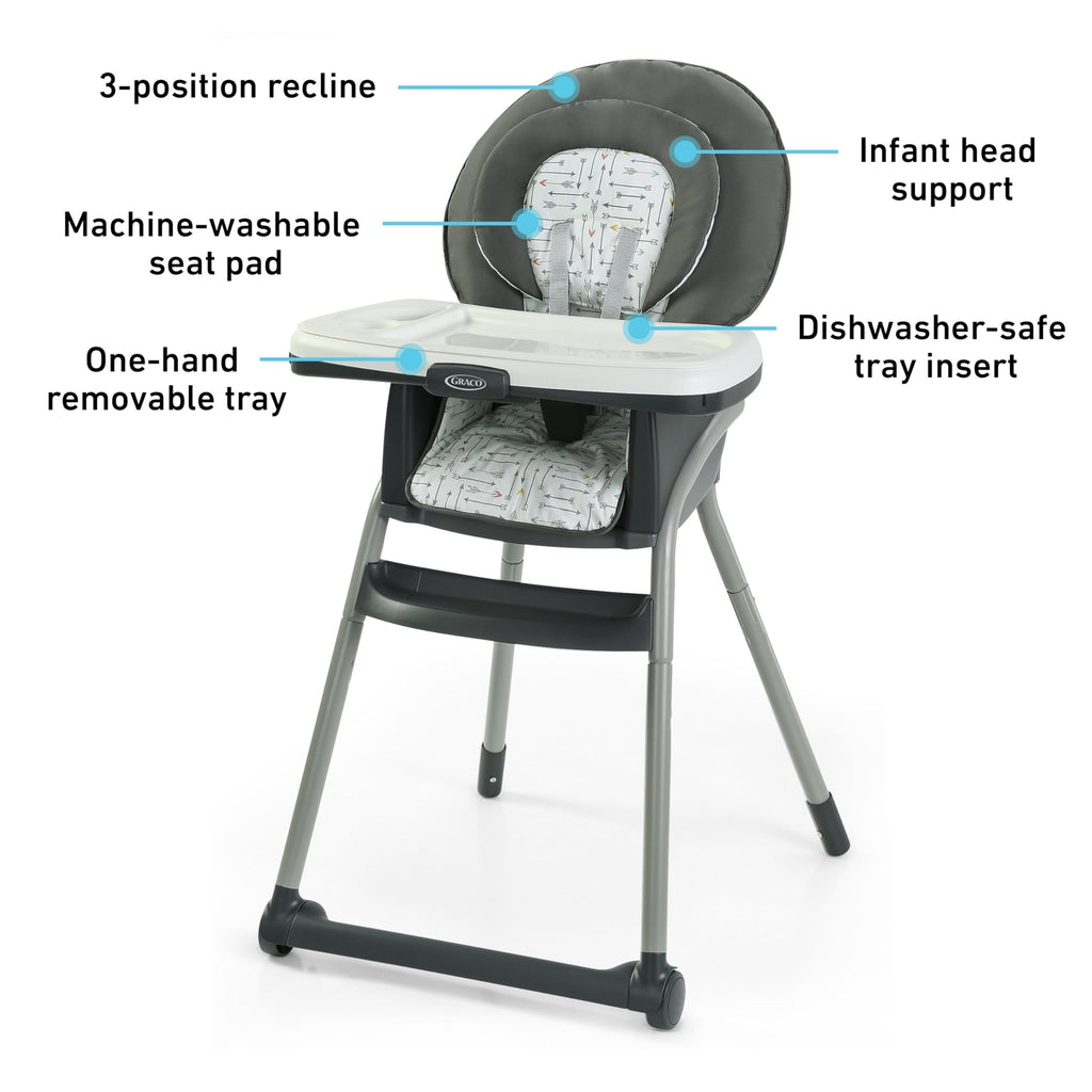 6-in-1 Convertible Highchair X654417