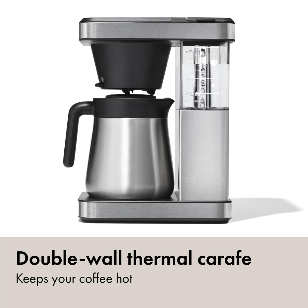8-Cup Stainless Steel Thermal Carafe Coffee Maker B691582