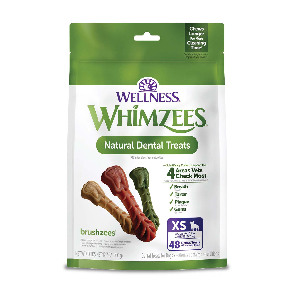 Natural Dog Dental Treat 12.7 oz 48 Count M8750