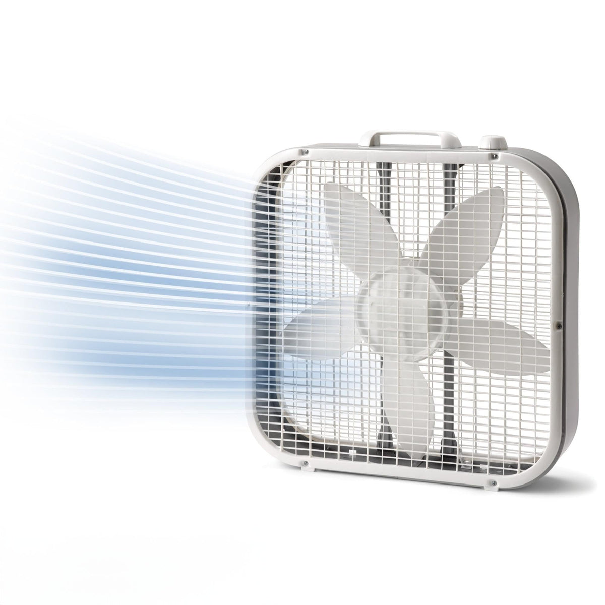 20 Inch White Box Fan K582